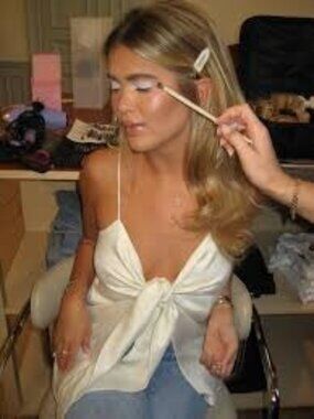 DJERF AVE Tie Tank Cami Top in Cloud Sz M Made in Portugal